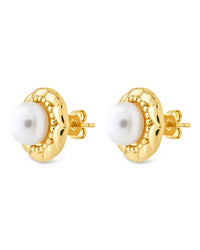 Eudora Pearl Studs - Sterling Forever