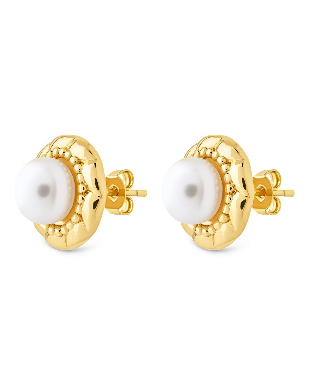 Eudora Pearl Studs - Sterling Forever