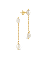 Teresa Pearl Drop Studs