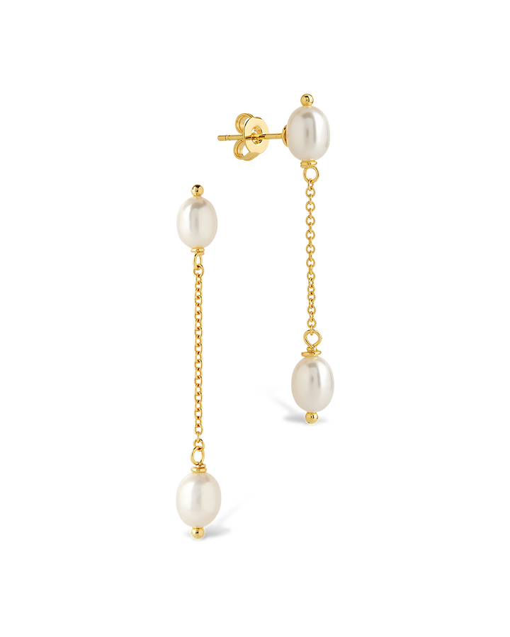 Teresa Pearl Drop Studs