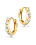 Kristina Pearl & CZ Hoops