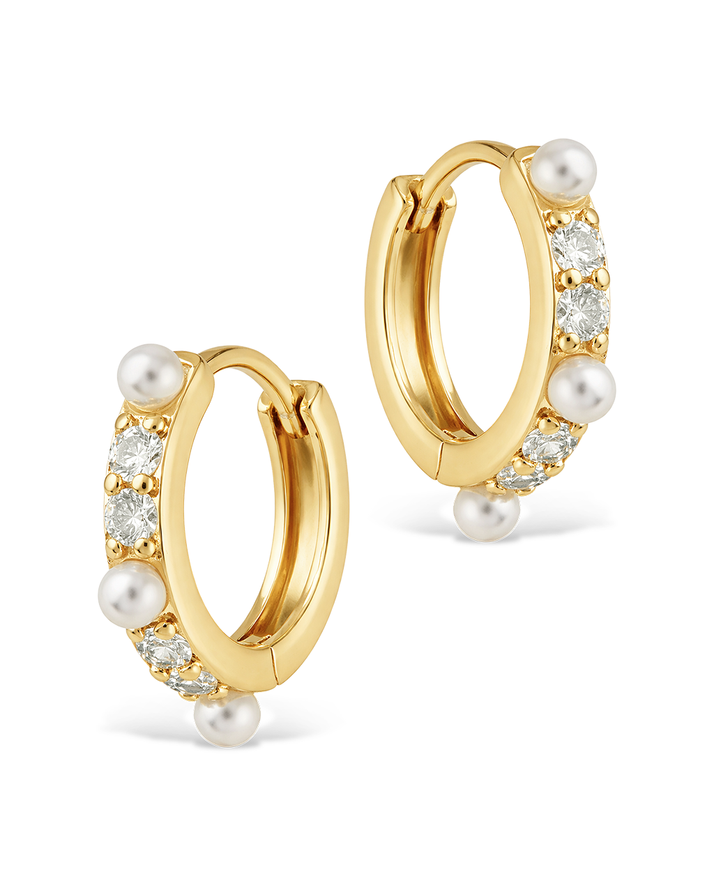 Kristina Pearl & CZ Hoops