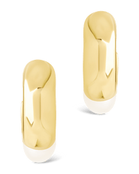 Sterling Silver Micki Pearl Drop Stud Earrings - Sterling Forever