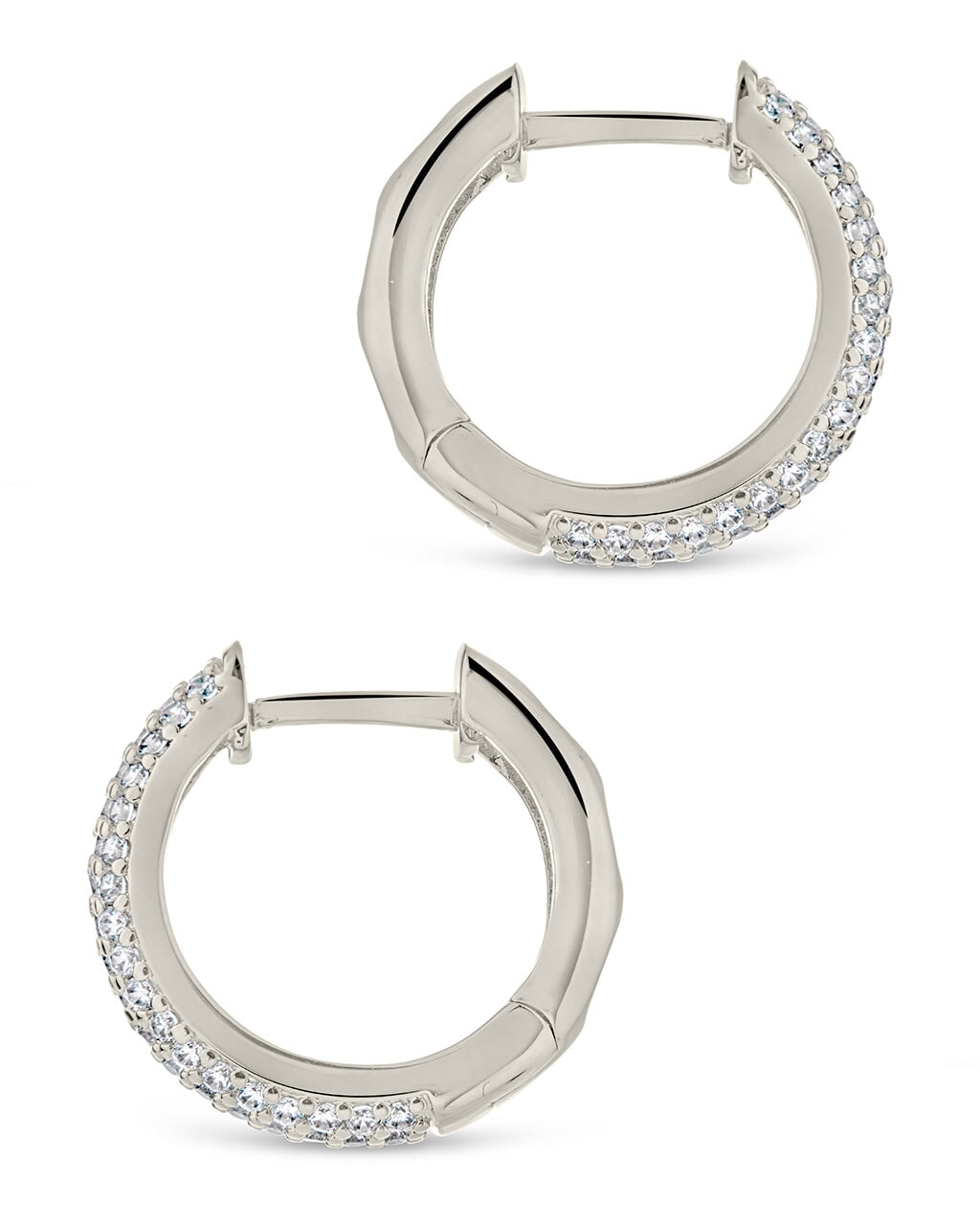 Raquel Hoops Earring Sterling Forever 