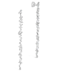 Connie CZ Drop Stud Earrings - Sterling Forever