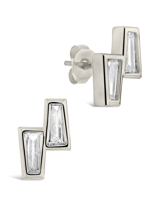 Colsie Cubic Zirconia Stud Earrings – Sterling Forever