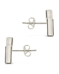 Colsie Tapered CZ Stud Earrings - Sterling Forever