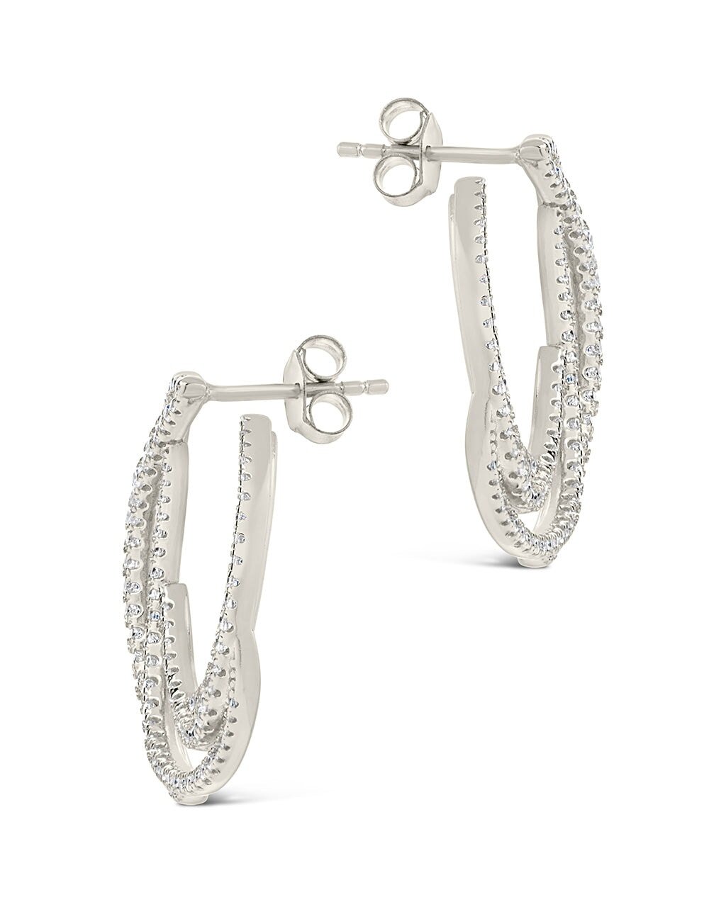 Emma Statement Studs Earring Sterling Forever 