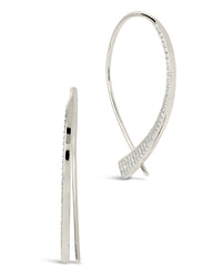 Carlotta CZ Threader Earrings - Sterling Forever