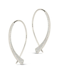 Carlotta CZ Threader Earrings - Sterling Forever