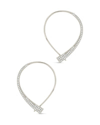 Carlotta CZ Threader Earrings - Sterling Forever