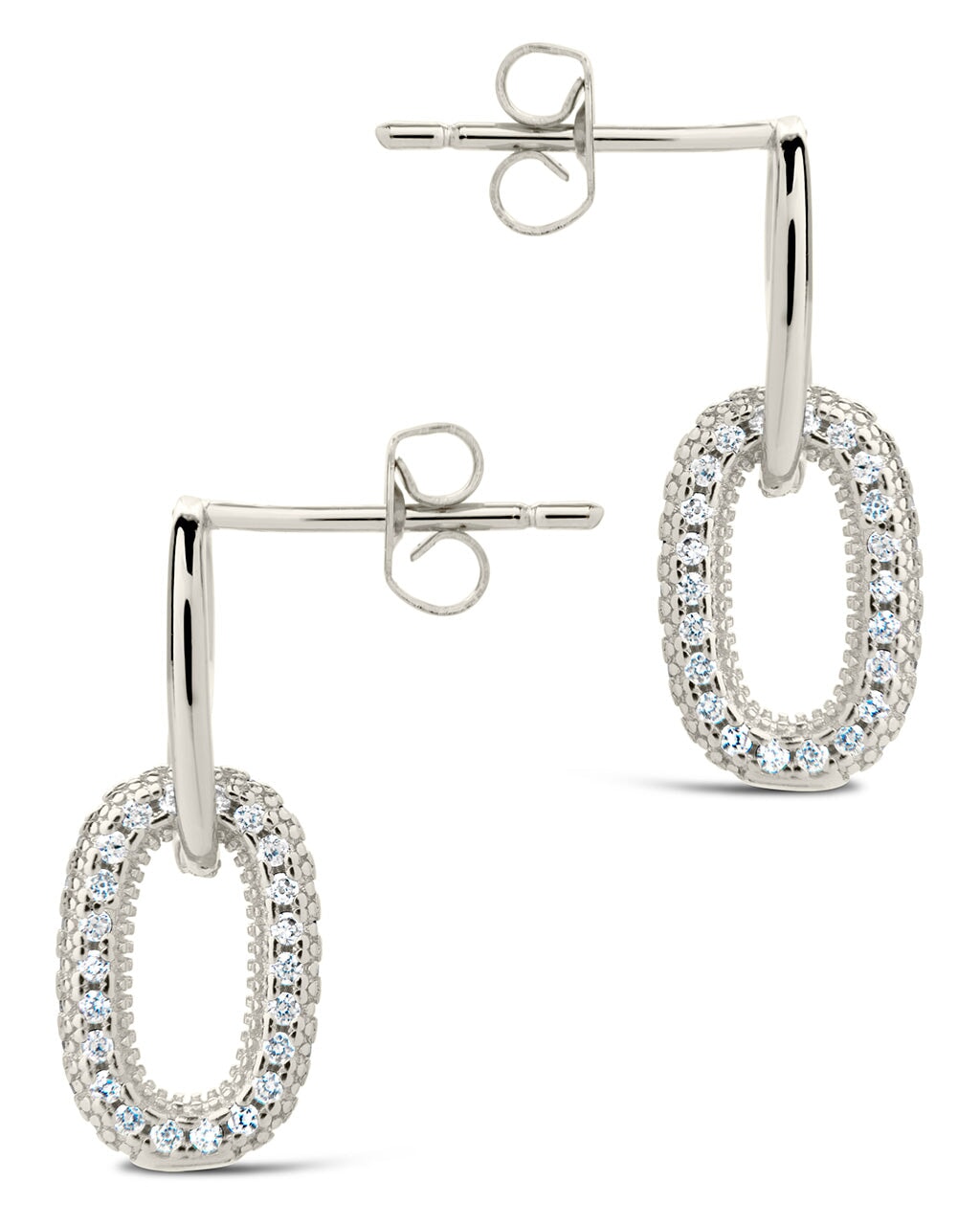 Reina Drop Studs Earring Sterling Forever 