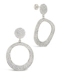 Juniper CZ Statement Drop Earrings - Sterling Forever