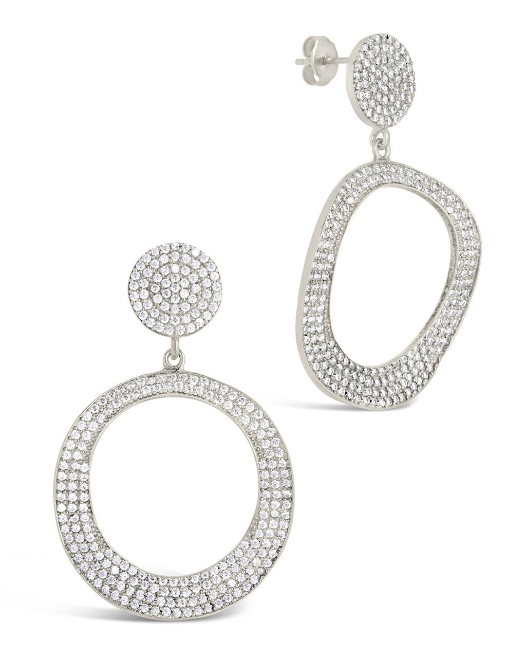 Juniper CZ Statement Drop Earrings - Sterling Forever
