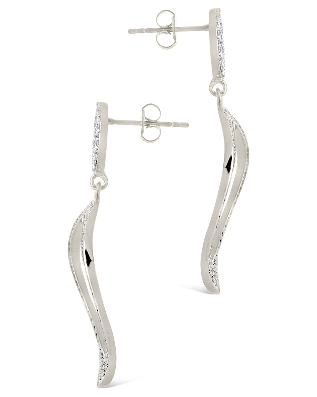 Juniper CZ Statement Drop Earrings - Sterling Forever