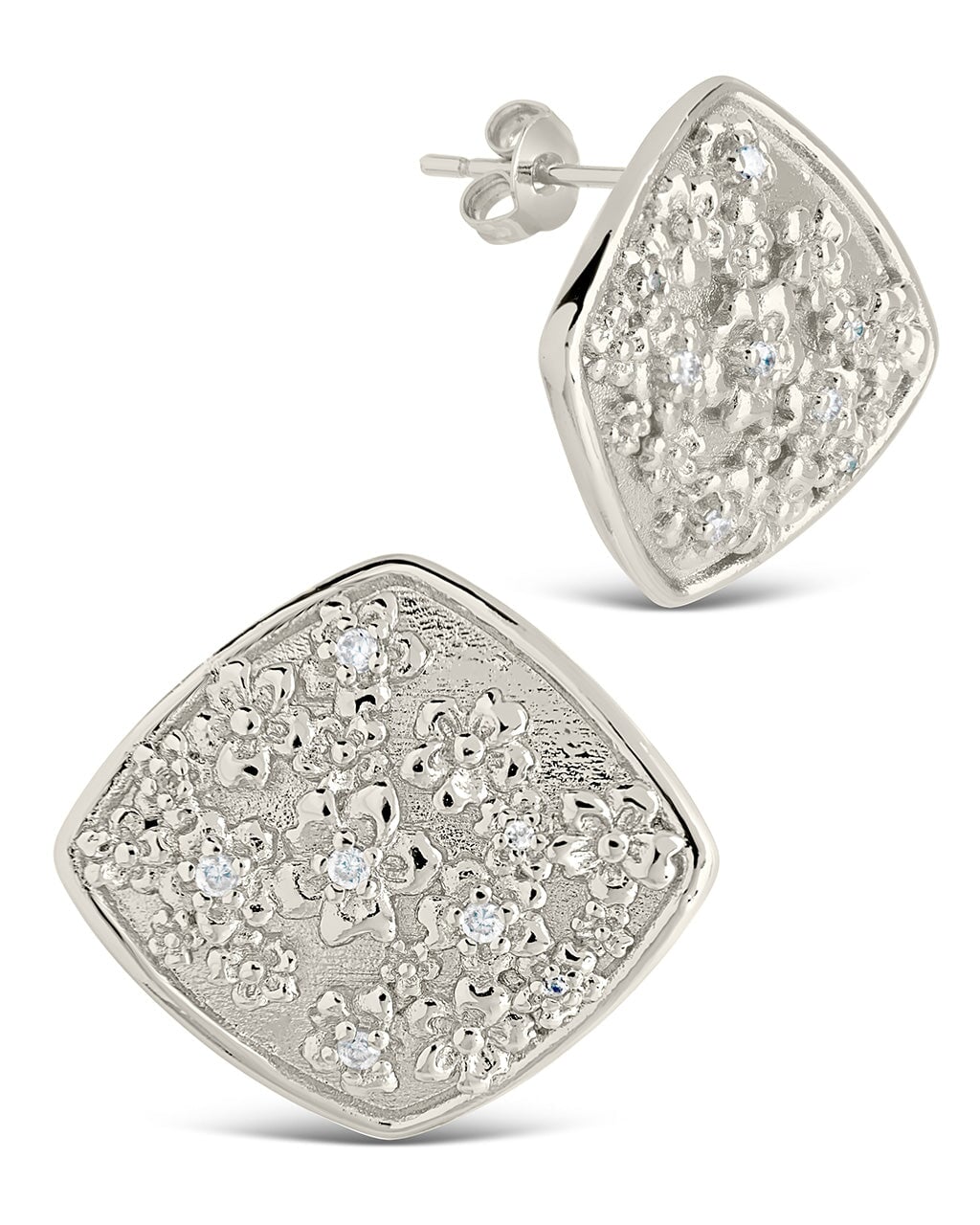 Ophelia Studs Earring Sterling Forever Silver 