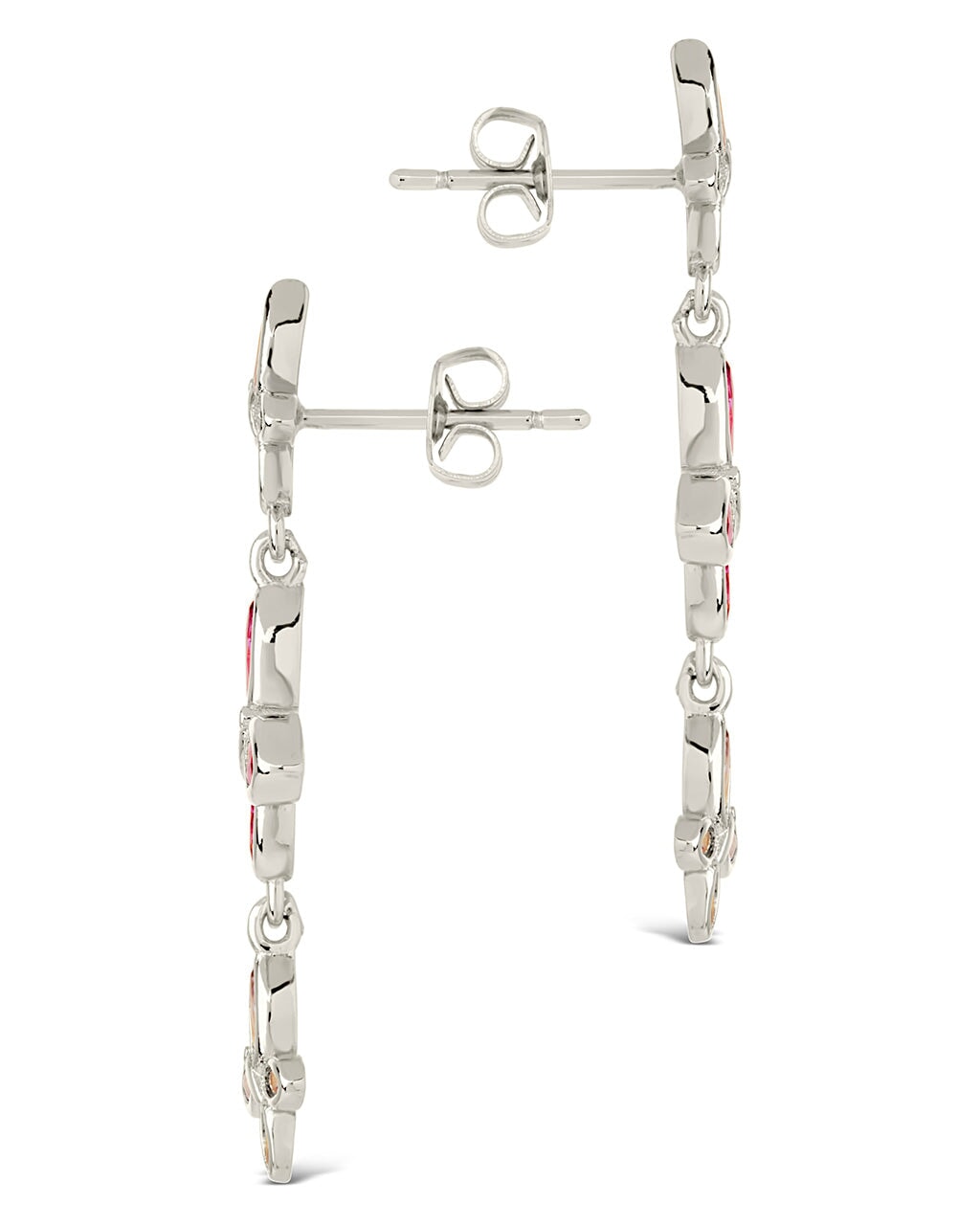 Caria Drop Studs Earring Sterling Forever 