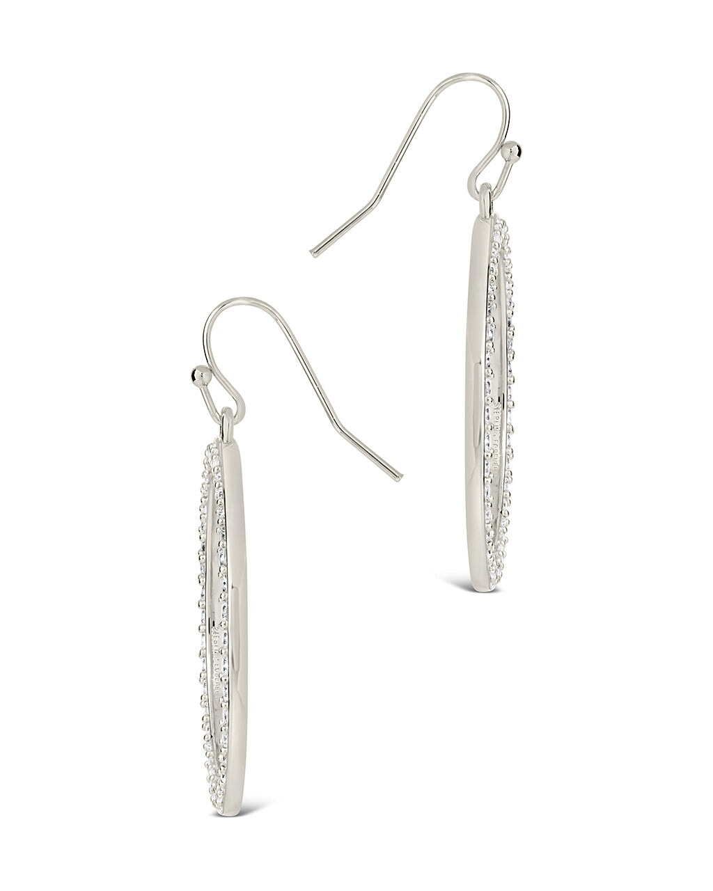 AeraVida Orecchini A Cerchio In Argento Sterling Con Albero Della Vita E Zirconi Blu - Gioiello Artigianale Dalla Thailandia - Regalo Originale