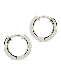 Rayne CZ Hoops - Sterling Forever