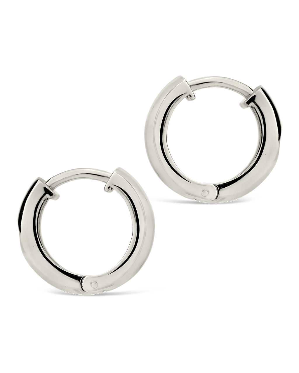 Rayne CZ Hoops - Sterling Forever