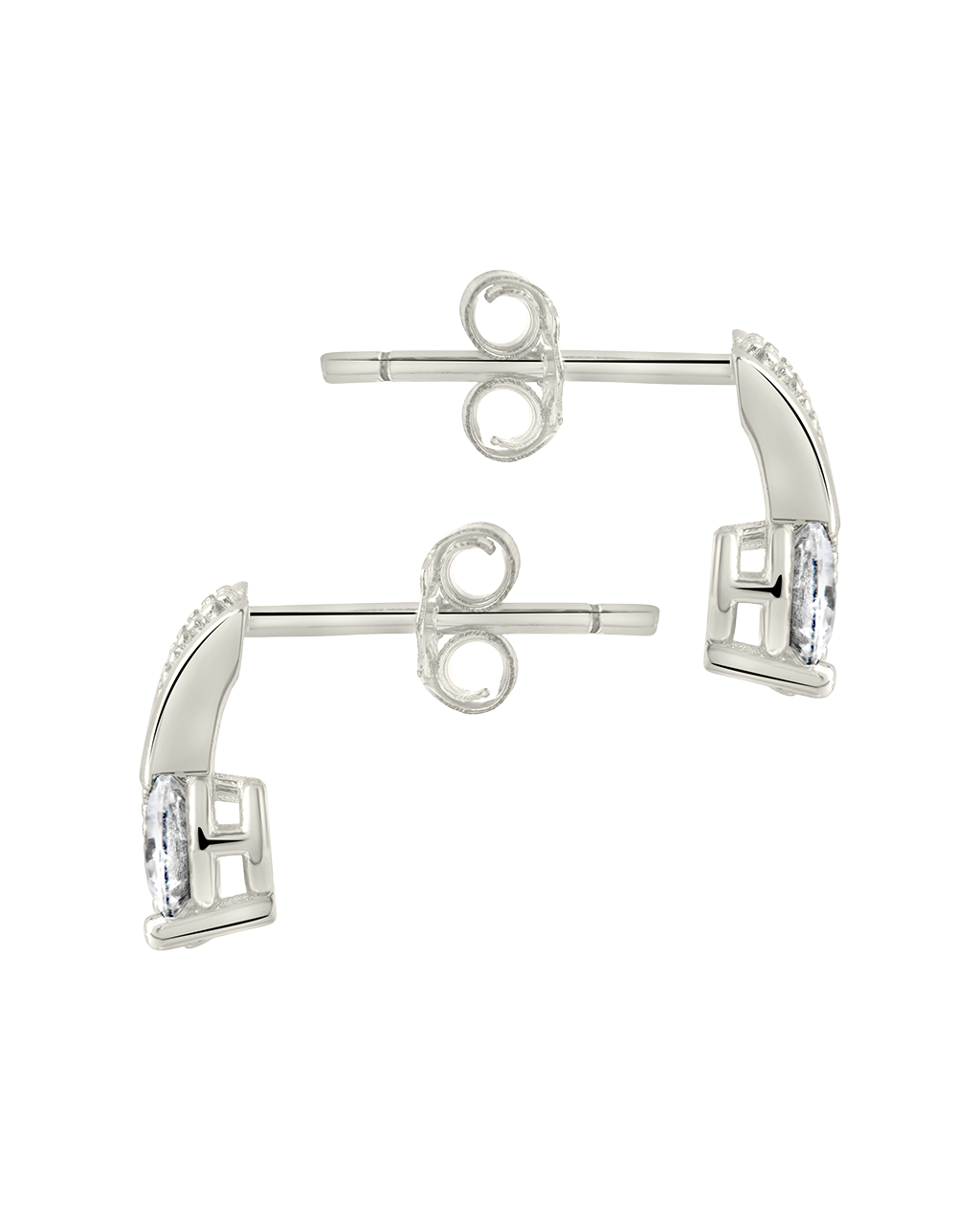 Rosie CZ Triple Hoop Earrings