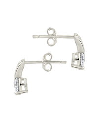 Rosie CZ Triple Hoop Earrings