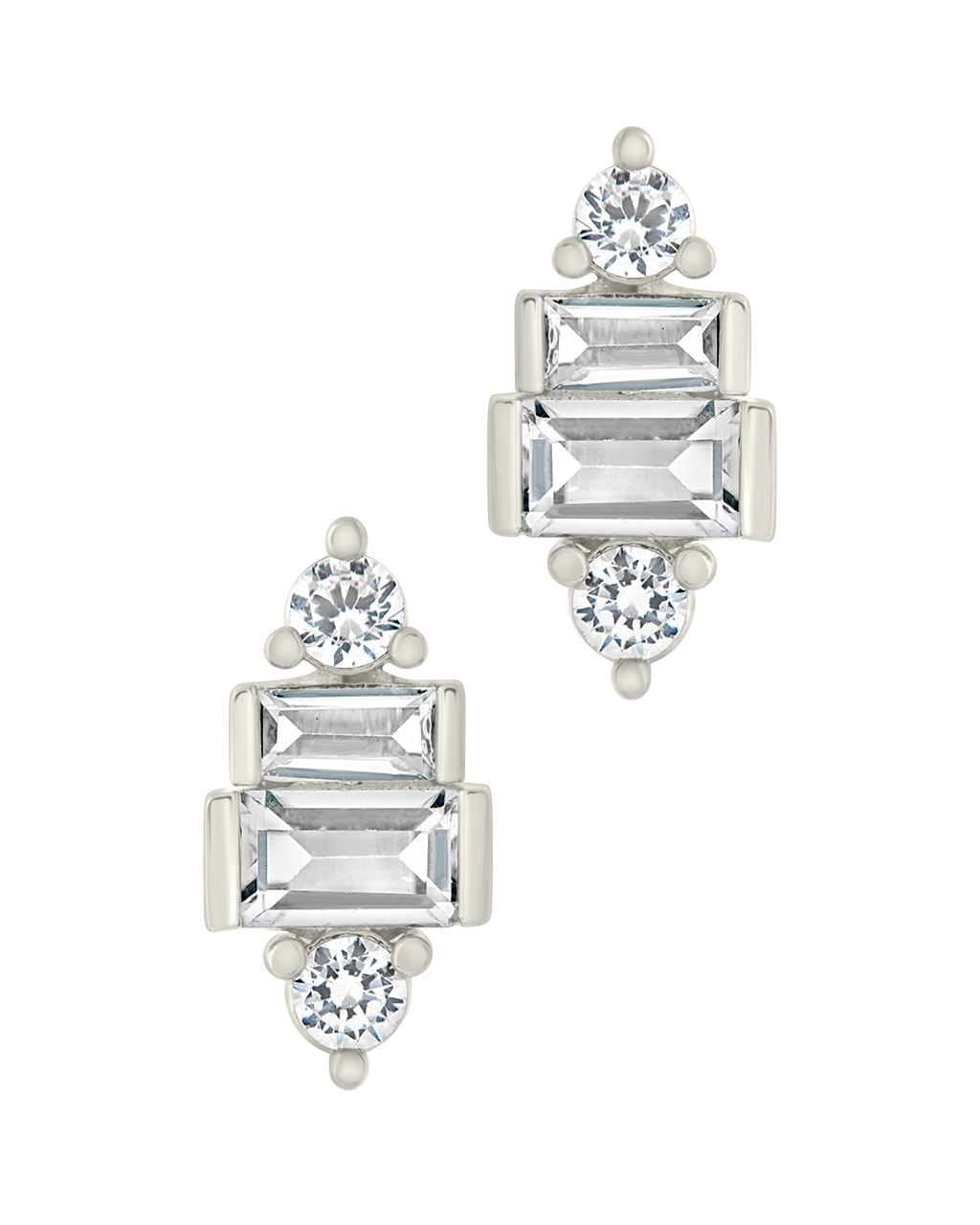 Teared CZ Liora Studs