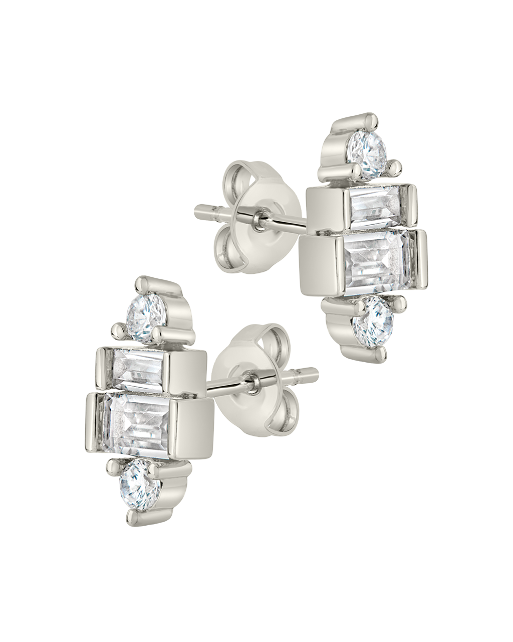 Teared CZ Liora Studs