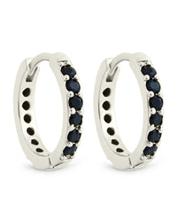 Zadie CZ Everyday Hoop Earrings - Sterling Forever