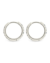 Zadie CZ Everyday Hoop Earrings - Sterling Forever