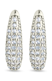 Sterling Silver Wynne CZ Cone Stud Earrings