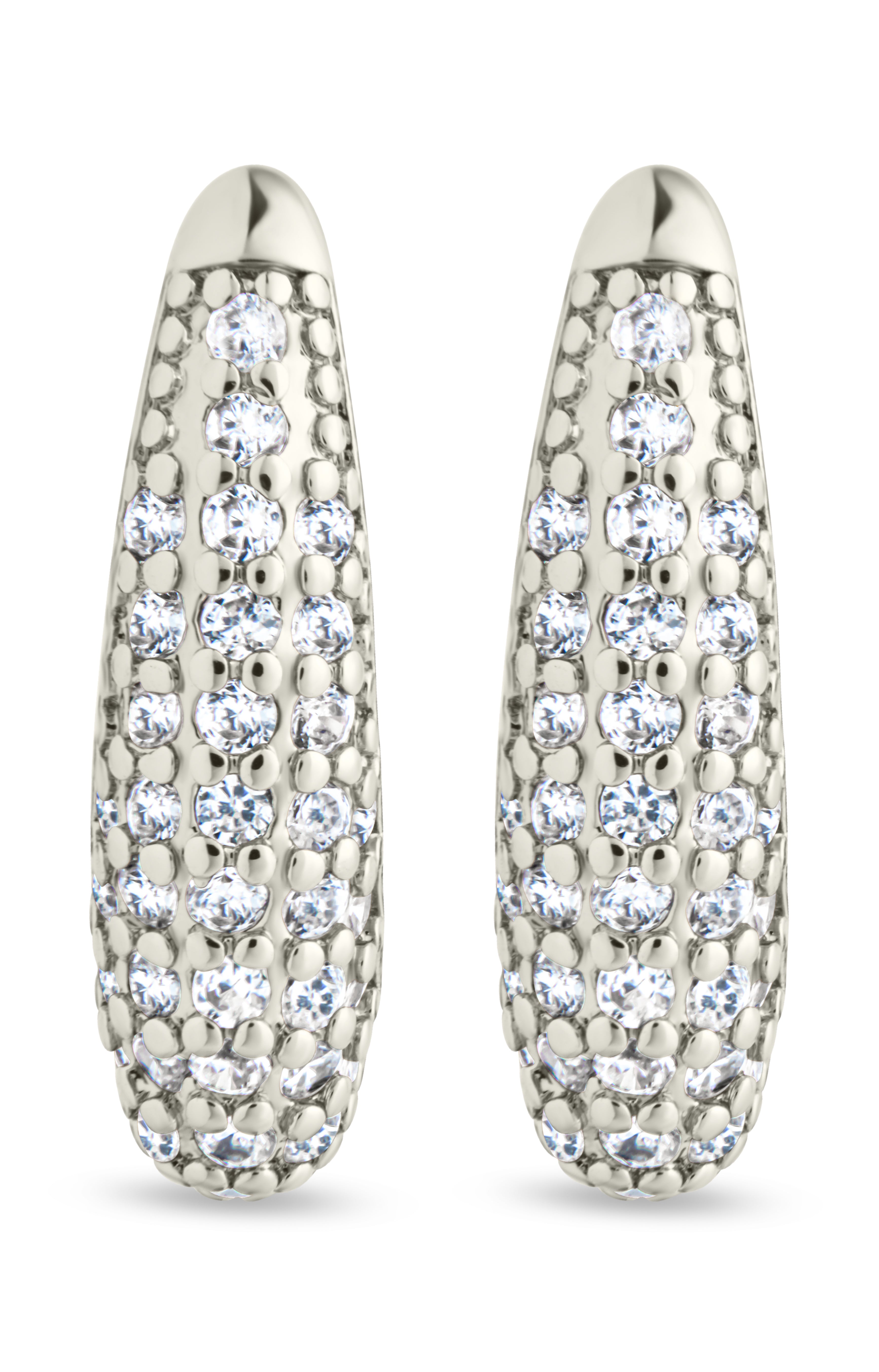 Sterling Silver Wynne CZ Cone Stud Earrings