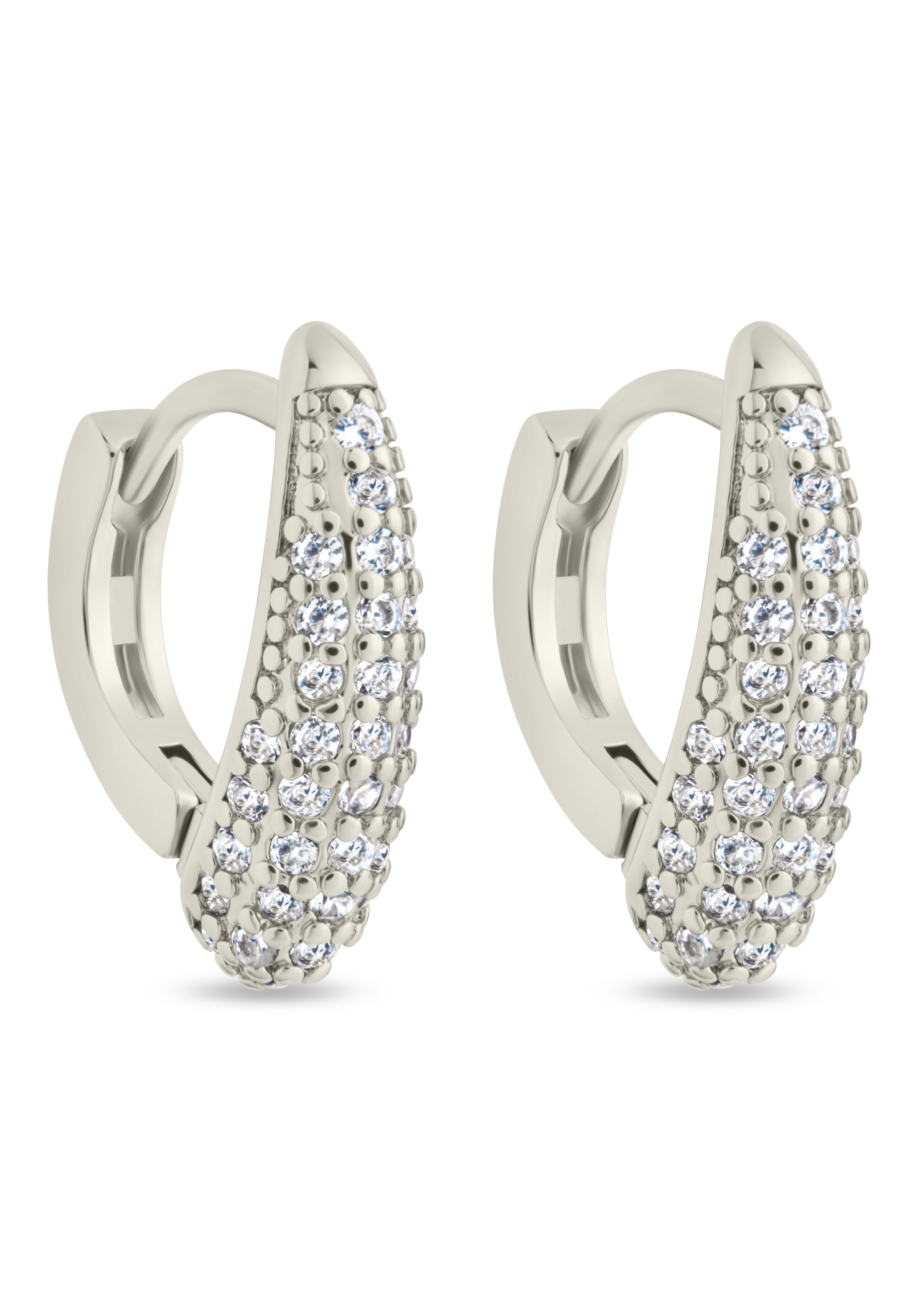 Sterling Silver Wynne CZ Cone Stud Earrings
