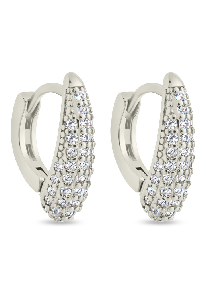 Sterling Silver Wynne CZ Cone Stud Earrings