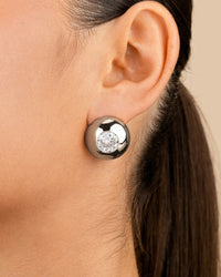 Zora CZ Dome Studs - Sterling Forever