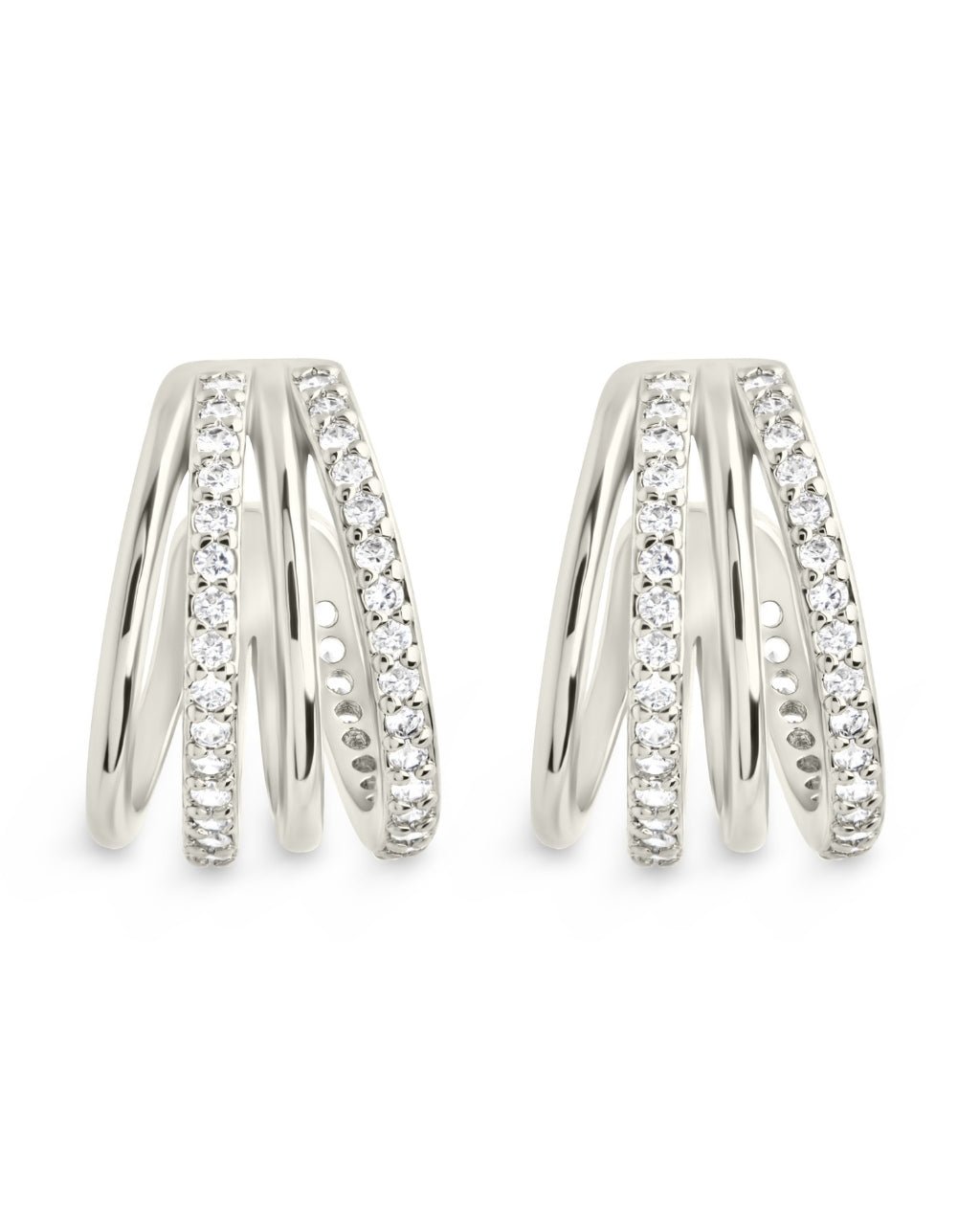 Neve Micro Hoop Earrings - Sterling Forever