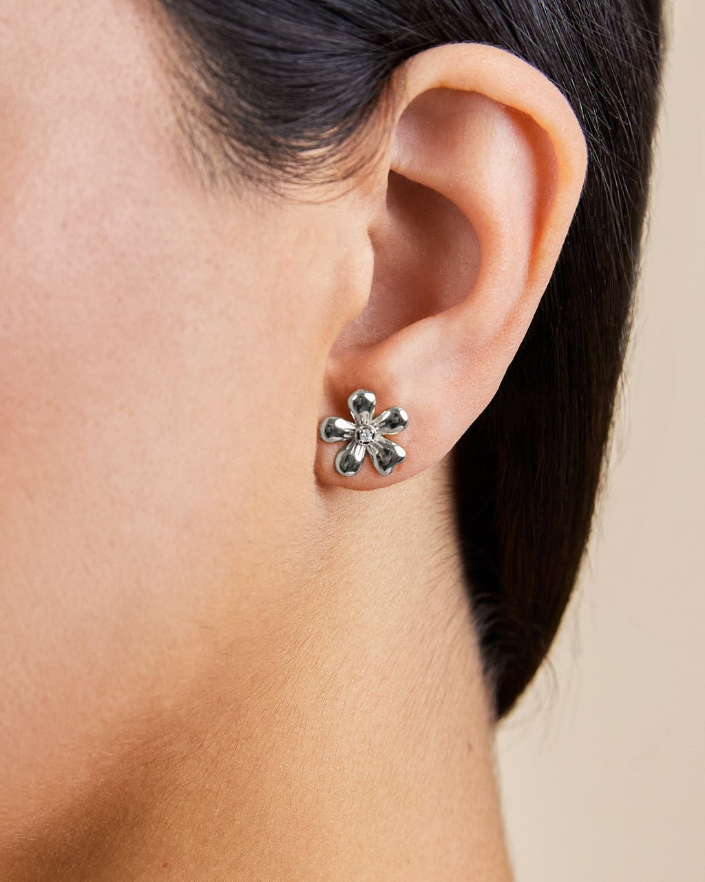 Jocelyn CZ Micro Flower Stud Earrings - Sterling Forever