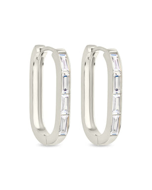 Roxanne CZ Micro Hoop Earrings