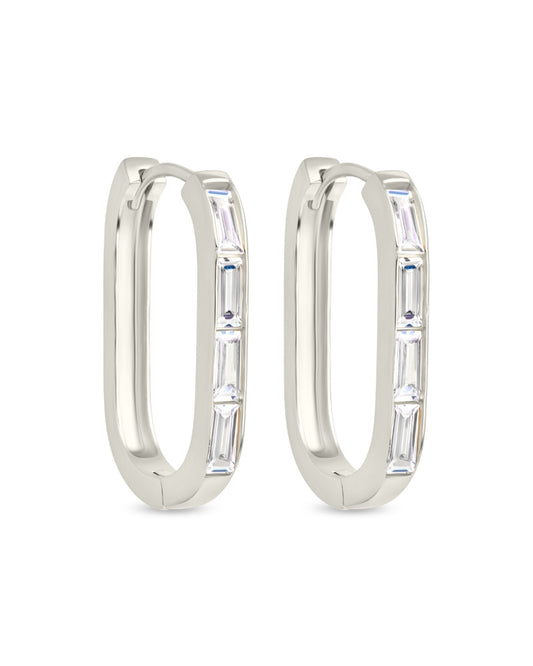 Roxanne CZ Micro Hoop Earrings