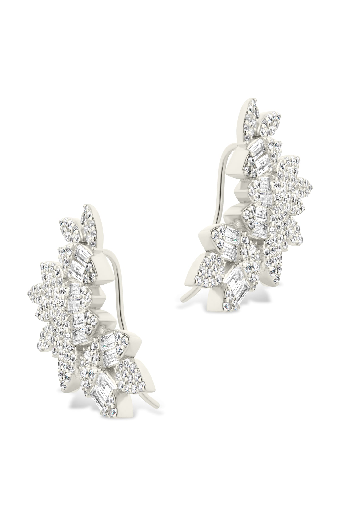 Jensen CZ Drop Earrings