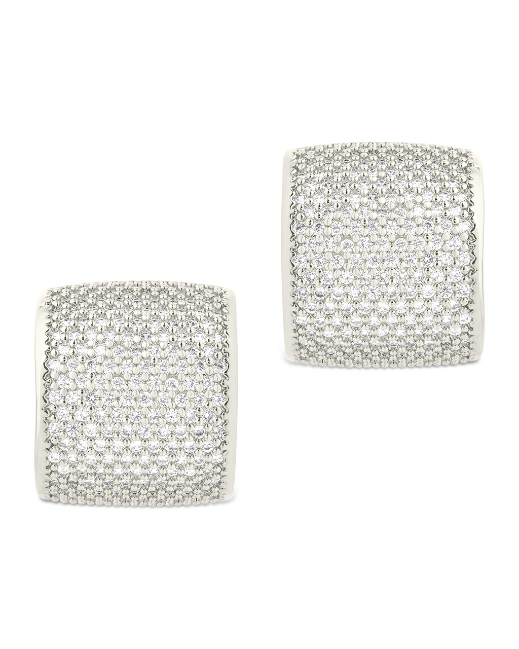 Simone CZ Stud Earrings - Sterling Forever