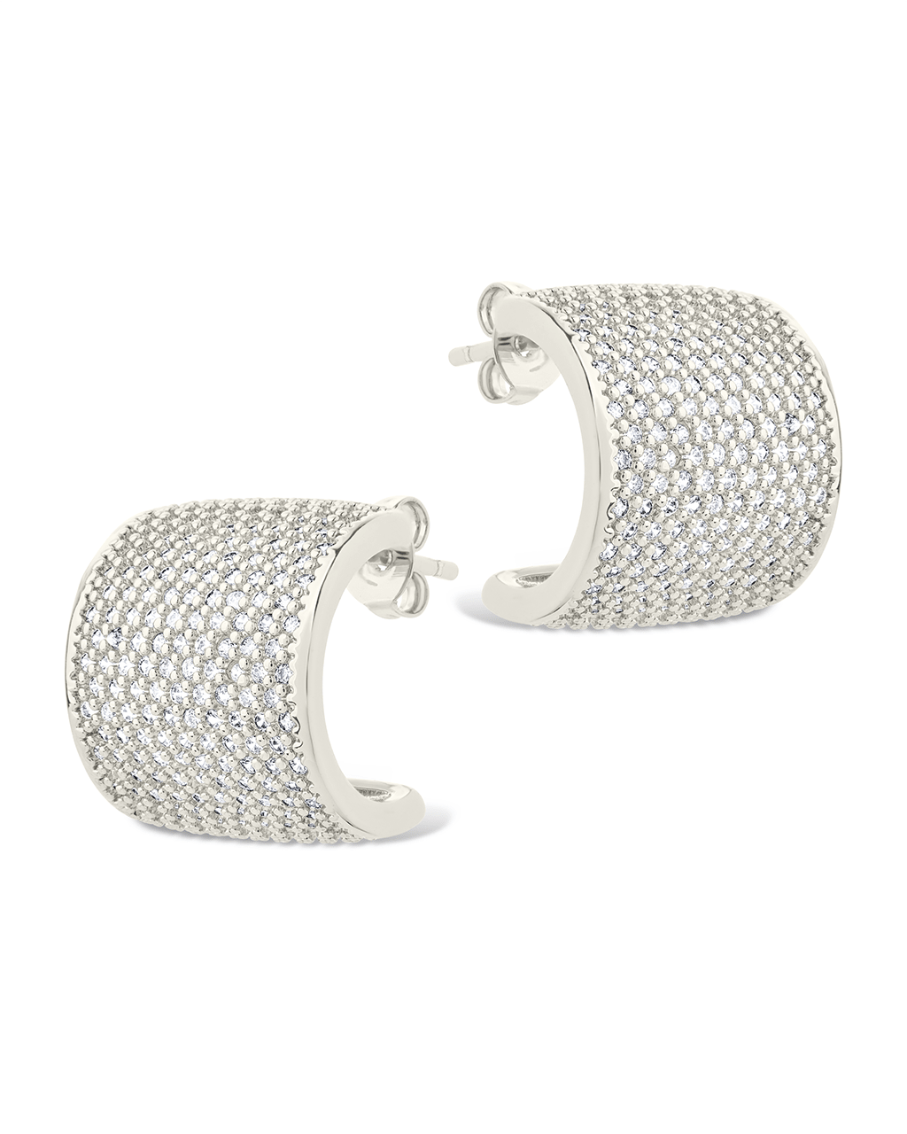 Simone CZ Stud Earrings - Sterling Forever
