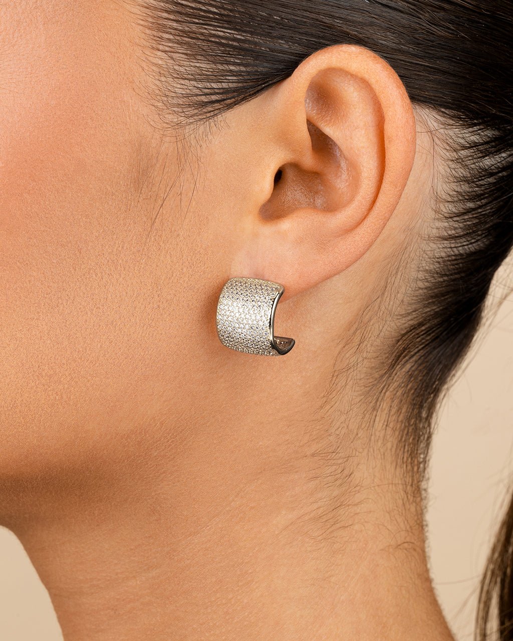 Simone CZ Stud Earrings - Sterling Forever