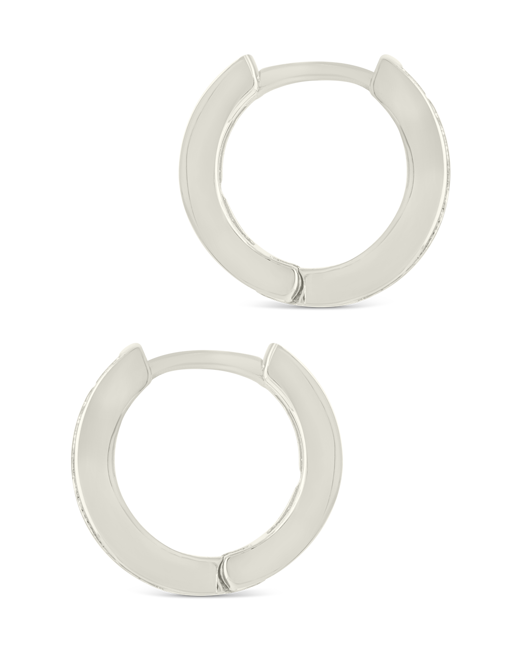 Anwen Emerald Cut CZ Hoops