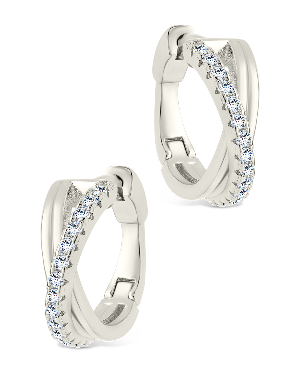 Juliana CZ Hoop Earrings
