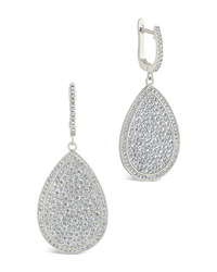 Selma CZ Teardrop Earrings - Sterling Forever