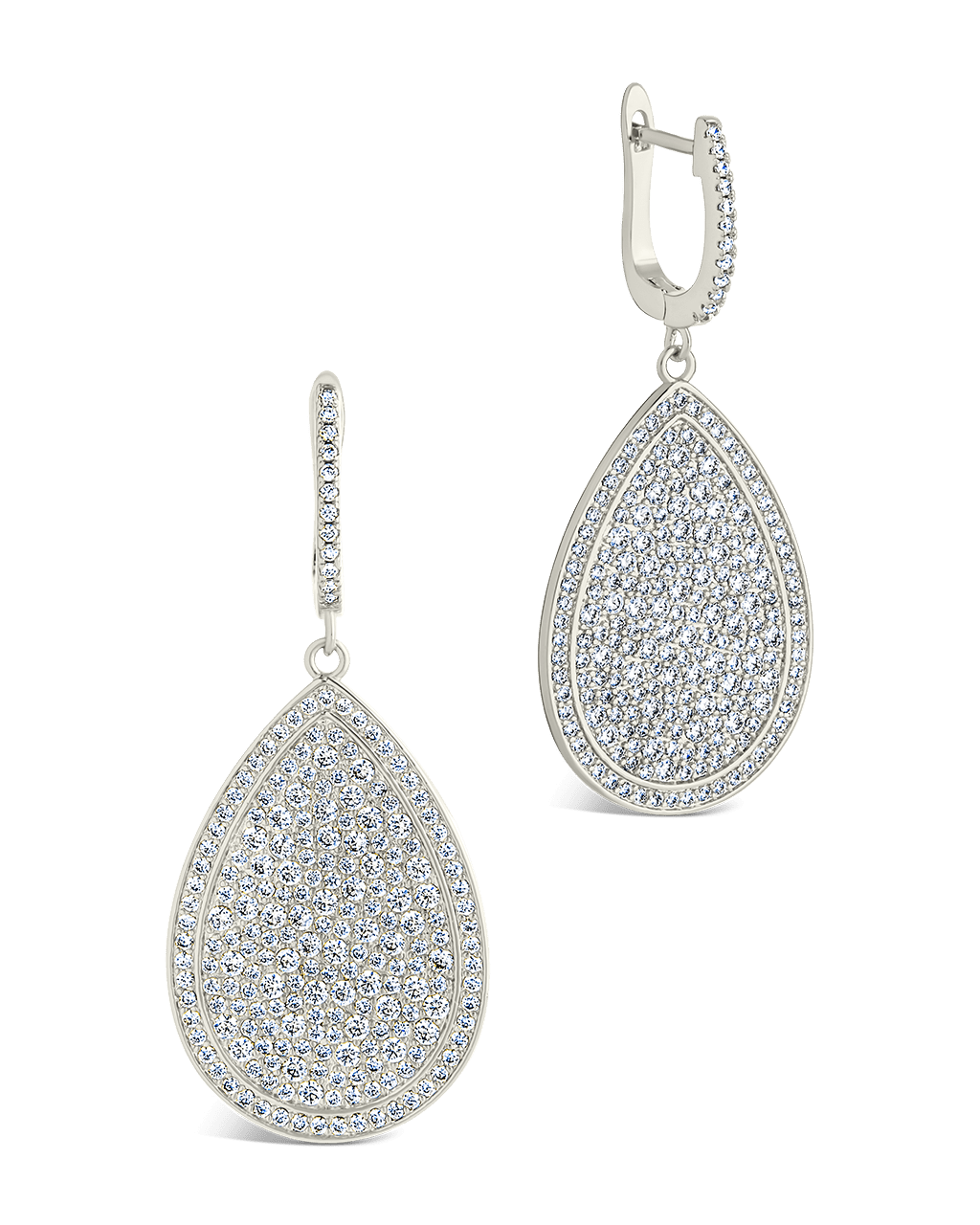 Selma CZ Teardrop Earrings - Sterling Forever