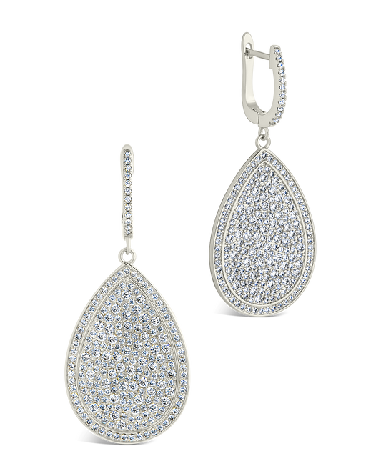 Selma CZ Teardrop Earrings