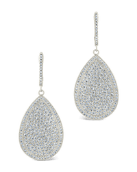 Selma CZ Teardrop Earrings - Sterling Forever