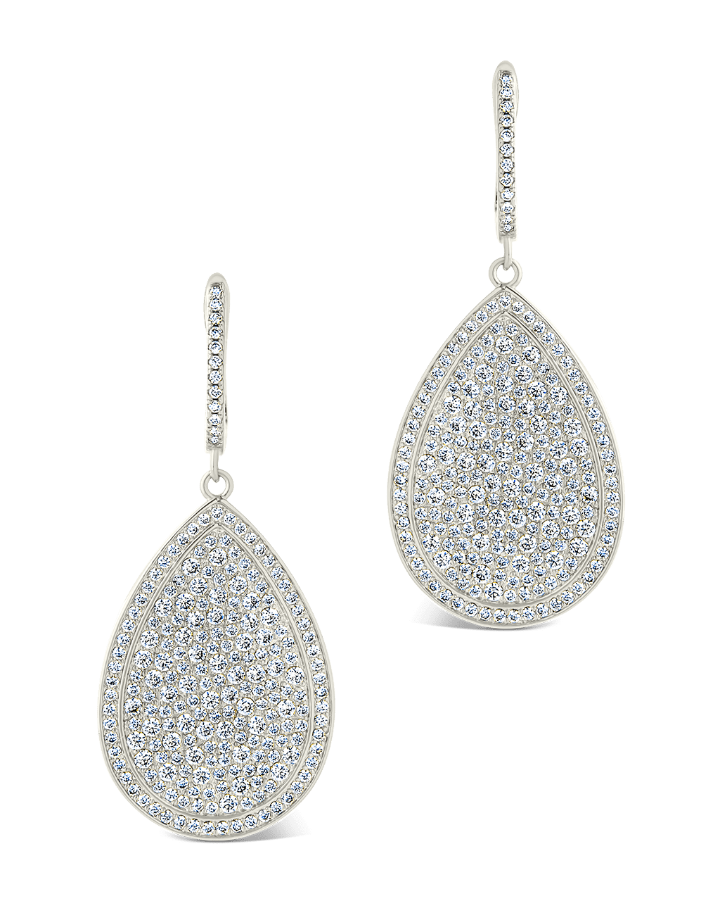 Selma CZ Teardrop Earrings - Sterling Forever